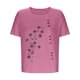 thumbnail image 5 of Blusas de Encaje de Manga Corta con Capucha de Cuello en V, 95% Poliéster 5% Spandex Camiseta de Manga Corta con Capucha, 5 of 5