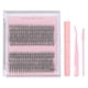 thumbnail image 2 of Eyelash Extension Kit D Curl Individual False Lash DIY Extension Kit with 8ml Adhesive Tweezers Brush for Home Travel Pink, 2 of 5