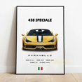 thumbnail image 1 of URUS CAYENNE 911 F12 y otros coches de lujo populares, arte de pared para habitación de niño, póster de lona moderno para autodeporte, decoración del hogar, 1 of 4