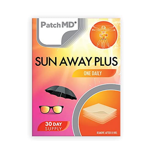 PatchMD - Sun Away Plus Topical Patch - 30 Days Supply