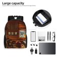 thumbnail image 6 of Honeii Log Cabin Inside Print Laptop Backpack for Work, College, Travel, Daily Backpacks for Men Women, Sport Rucksack,Computer Bag, 6 of 8