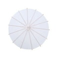 thumbnail image 3 of Paraguas de papel blanco, recuerdo de boda, decoración de fiesta, accesorio de fotografía nupcial, radio de 30cm, 3 of 7
