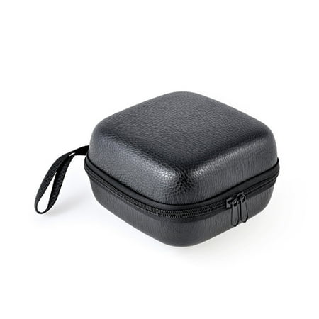 Sportteer Bite Alarm Bag Storage Bag Fishing Reel Case with Handle Zipper Closure Large Capacity No Partition Portable Protective EVA Leather