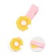 thumbnail image 3 of 10 Piezas de Clips para el Cabello de Flores Bonitas y de Moda para Niñas en Rosa, Amarillo, Verde, Púrpura y Blanco, 3 of 3