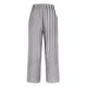 thumbnail image 5 of Amzcrzy Pantalones De Lino Mujer Capri Rayas Moda Pierna Recta Ligeros Holgados Casuales Playa Vacaciones Verano Con Bolsillos Tallas S-2XL Gris, 5 of 5