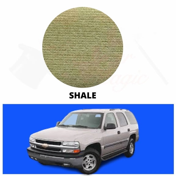 108" x 60" Headliner Ceiling Repair Fabric Material for Chevy Tahoe (SHALE)