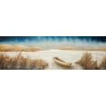 thumbnail image 2 of Atelier B Art Studio 18x9 White Modern Wood Framed Museum Art Print Titled - BOAT IN THE MIDDLE OF A SWAMP, 2 of 4