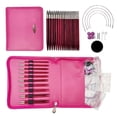 thumbnail image 1 of Crochet Hook Knitting Needles Set with Accessories Circular Knitting Needles Set Removable Interchangeable for Knitting Lovers, 1 of 7