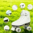 thumbnail image 5 of JZY Adult High-Top Retro Roller Skates, Unisex Glitter Skates for Indoor/Outdoor Use, PU Durable Wheels, Stable Weight Support, 5 of 6