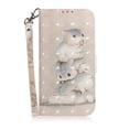 thumbnail image 1 of Case for Samsung Galaxy A42 5G Cover Magnetic 3D Pattern Wallet Flip Case With Strap - Squirrel, 1 of 5