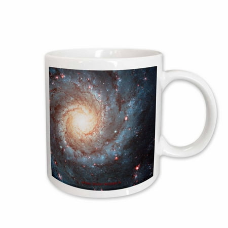 

3dRose Galaxy and Nebula - Spiral Galaxy Messier 74 Ceramic Mug 11-ounce