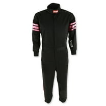 RaceQuip® 1950897RQP Pro-1 Driving Suit SFI 3.2A/1 Black/Pink Stripe Youth 2XL