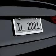 Auto Drive Chrome Metal Automotive Dealer License Plate Frame, 90154W