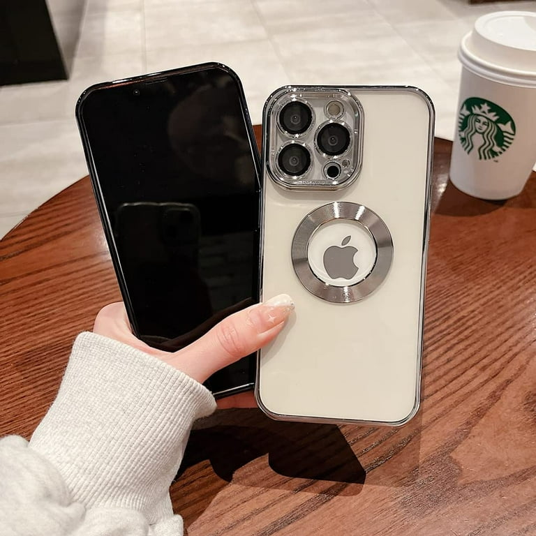 for iPhone 12 Pro Max Case with Camera Lens Protector, Logo View