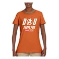 thumbnail image 2 of Wild Bobby, Dad I Love You 3000 Endgame Superhero Gift Idea, Father's Day, Women Graphic Tee, Orange, Small, 2 of 4