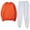 Solid Color, variant on Aofany Plus Size Sets for Women Women's Fashion Solid Color Sweatsuits Round Neck Long Sleeve Pullover Sweatshirt Drawstring Sweatpants Casual Sports 2pcs Sets