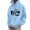 Z184 Light Blue, variant on Landzoo Halloween Hoodies For Men Graphic Print Long Sleeve Hooded Fall Season Tops Men Casual Sweatshirts Size L