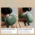 thumbnail image 2 of 2026 Upgrade 4D Wireless Massager, Shiatsu Deep Tissue Relief, for Deep Tissue Relaxation in Neck, Back, and Shoulders with Adjustable Heat and Speed Settings, 2 of 7