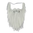 thumbnail image 3 of Barba falsa para adultos Yuyangstore Barba larga peluda de Papá Noel, 3 of 8