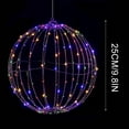 thumbnail image 3 of Christmas Led Ball Lights Sphere, Waterproof Lighted Holiday Balls For Outdoor Indoor Party Yard Tree Garden Decorations, 3 of 4
