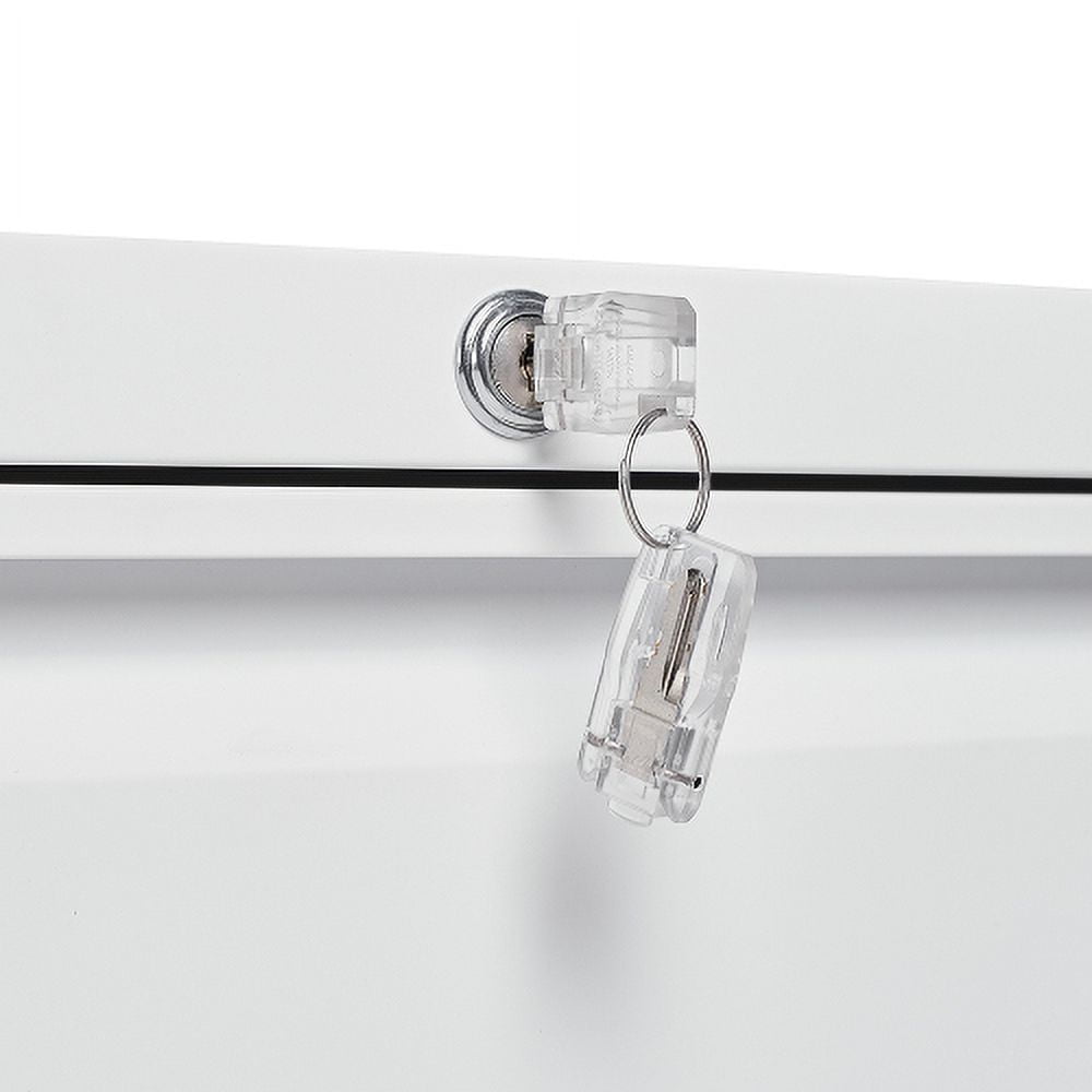 3 Drawer Filing Cabinet Lateral File Cabinet with Lock, Locking Metal File Cabinets Three Drawer Office Cabinet for Legal/Letter/A4/F4 Home Offic