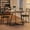 Style 3, variant on Dining Table Set for 2,Kitchen Table and Chairs for 2,Modern Round Kitchen Table Set,3 Piece Dining Room Table Set for Small Space,Apartment,Studio,Dinner