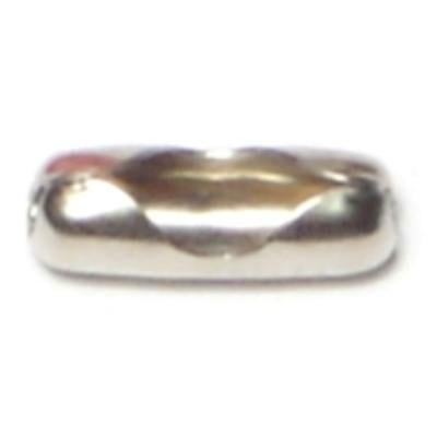 

#3 x 3/32 Nickel Ball Chain Connectors