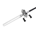 thumbnail image 2 of YAHHU Portable Mini Pen Fishing Rod and Reel Combo, Ultralight Telescopic Pocket Sized Fiberglass Pole Kit for River Lake Freshwater Saltwater Angling, Silver (10.23 inches / 26 cm), 2 of 9