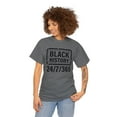 thumbnail image 3 of Black History t-shirt, Cotton T-shirt, Black t-shirt, T-shirt, 3 of 4