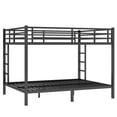 thumbnail image 5 of Metal Queen over Queen Bunk Bed for Teens and Adults,Space-Saving/Noise Reduced/No Box Spring Needed, Black, 5 of 10