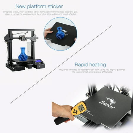 Creality 3D Ender-3 Pro High Precision 3D Printer DIY Kit MK-8 Extruder ... - C13a980D 437e 4651 B6D5 7734e1bb5D4a 1.20ca39628fD26b9b798f1900521a0f17