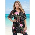 thumbnail image 6 of Roaman's Women's Plus Size Short-Sleeve Angelina Tunic, 6 of 6