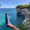 thumbnail image 5 of Aquapelli Vacuum Insulated Sport Bottle, 16 ounces, Willow Green, 5 of 8