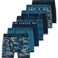 thumbnail image 1 of Kandor Caleçons pour Hommes, Motifs Assortis, Boxeurs (Lot de 7), 1 of 3