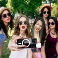Case with LED Selfie Light for iPhone 15 Case Rechargeable Portable Phone Ring Light