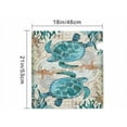 thumbnail image 2 of Sea Turtle Magnetic Anti-UV 100% Polyester Standard Size 21x18 in Oxford Garden,Postbox Letterbox Cover, 2 of 6