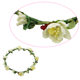 thumbnail image 3 of Floral Otoño BOHO Diadema Flor Corona Festival Boda Playa Corona de pelo, 3 of 5