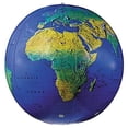 thumbnail image 1 of Replogle Globes Inflatable Topographical Globe Dark Blue Ocean 16-Inch Diameter, 1 of 1