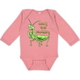 thumbnail image 3 of Inktastic Praying Mantis- Clearly Up to Something Boys or Girls Long Sleeve Baby Bodysuit, 3 of 5