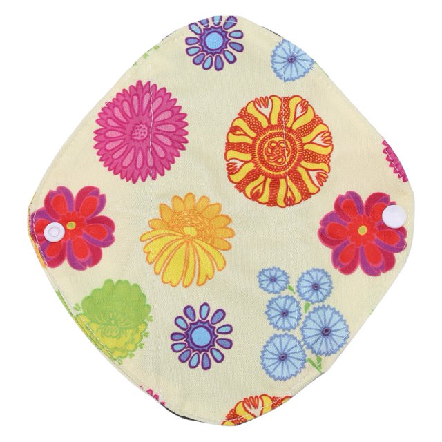 Protector de bragas reutilizable y lavable de tela de bambú para mamá (WSD12)