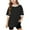 Black, variant on Posijego Girls' Athletic Shirts Activewear Short Sleeve T-Shirts Running Workout Tops for Little & Big Girls