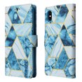 thumbnail image 2 of Compatible with iPhone XS Max Premium Vintage PU Leather Magnetic Closure Case with Strap Flip Cover, 2 of 5