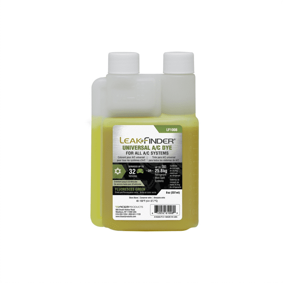 Leakfinder 8-Oz. Bottle Universal A/C Dye