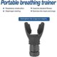 thumbnail image 3 of Breathing Exerciser Trainer, Adjust Resistance To Improve Lung Capacity, Handheld Lung Expansion Training Tool, 3 of 5