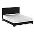 thumbnail image 3 of Crown Mark Erin Upholstered Panel Bed in Black, California King, 3 of 4
