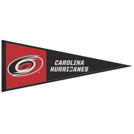 WinCraft Carolina Hurricanes 13 x 32 Wool Primary Logo Pennant