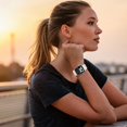 thumbnail image 5 of Ohotlove Correa Deportiva De Nailon Compatible Con Apple Watch Band De 38 Mm, 40 Mm, 41 Mm, 42 Mm, 44 Mm, 45 Mm, 46 Mm, 49 Mm, Ajustable, Transpirable, Para Mujeres Y Hombres, Correa Trenzada Para Iwa, 5 of 5