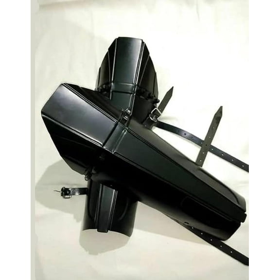 Medieval Greaves Knight Steel Armor Leg Guard Steel Armour Wearable Black Pair LARP Metal Protection Halloween