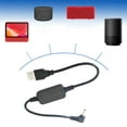 thumbnail image 2 of Gieenan 5V To 12V USB Extension Cable With 90 Degree Elbow DC5V For Model Charging MP3, 2 of 9