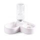 thumbnail image 2 of Alimentador Automático De Agua Para Mascotas, Cuencos De Agua Para Alimentos Dobles, Dispensador De Agua De Esquina De Pared, Botella De 500Ml, Accesorios Para Mascotas Kearding PT000862-00, 2 of 6